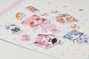 【ハピかわ】ときめきシール帳＆シールコレクション　 シールこうかんのお約束ブック付きの画像
