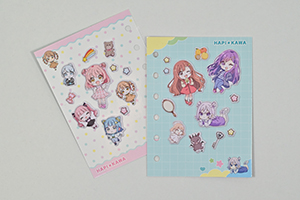 【ハピかわ】ときめきシール帳＆シールコレクション　 シールこうかんのお約束ブック付きの画像